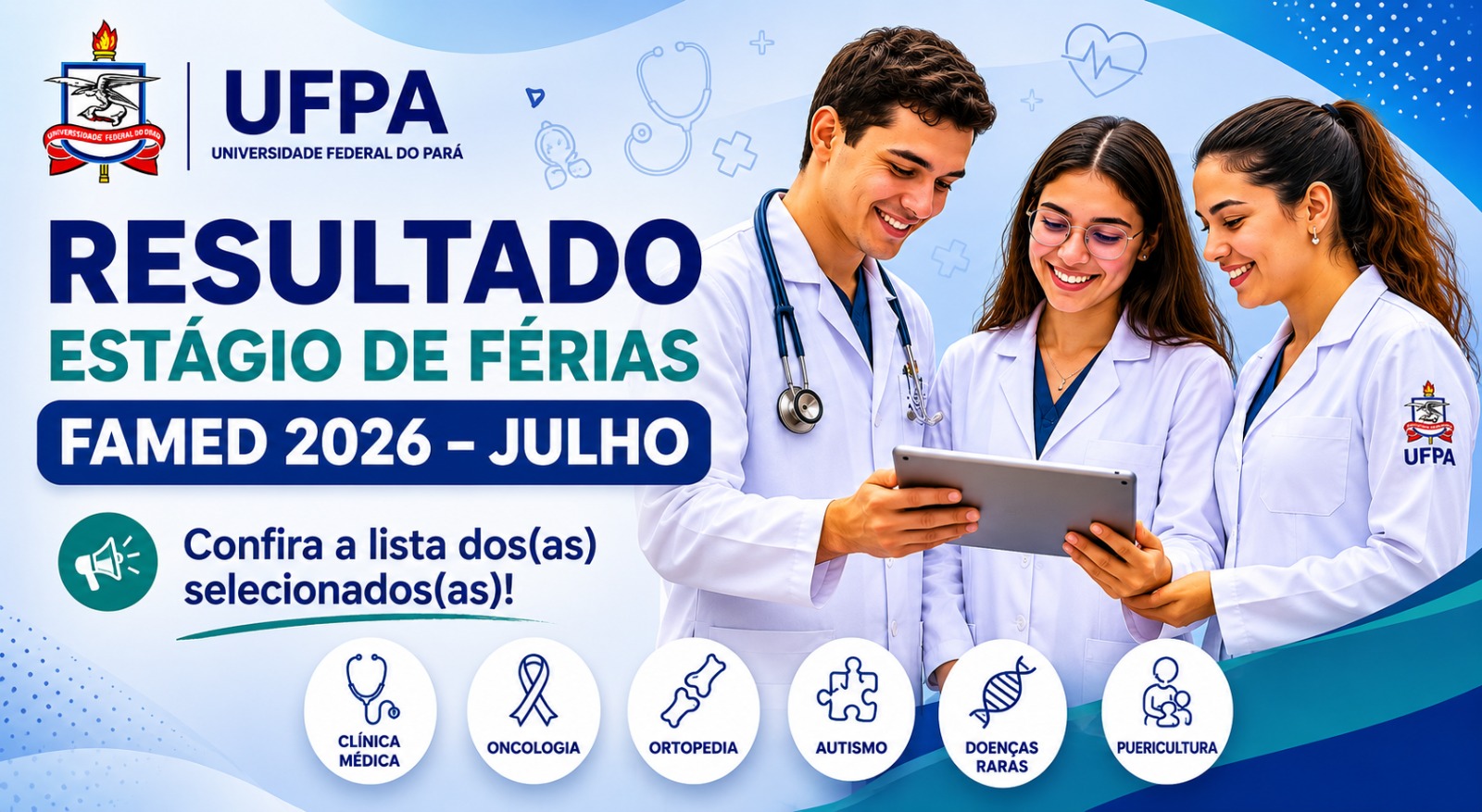 Estágio de Férias Famed 2026 - Julho